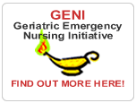 GENI - Geriatric Emergency Nursing Initiative